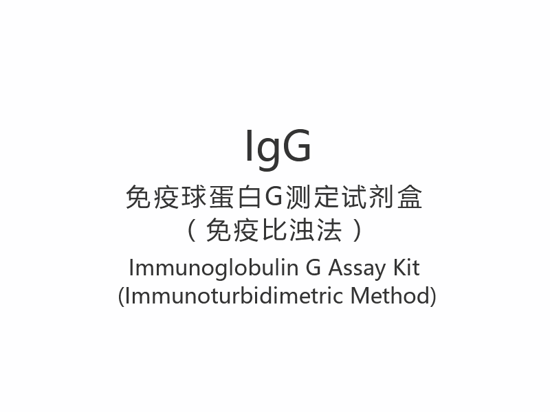 [IgG]Bộ xét nghiệm Immunoglobulin G (Phương pháp đo độ đục miễn dịch)